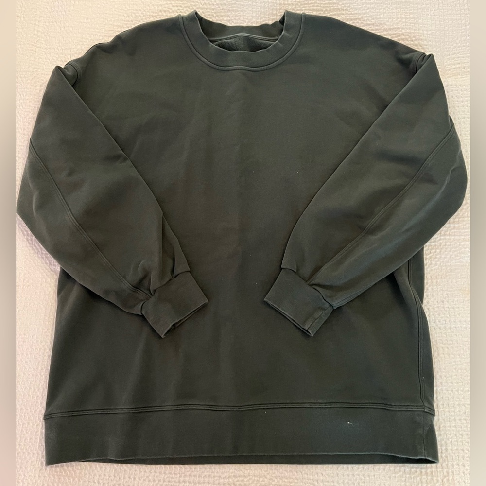 lululemon perfectly oversized crew